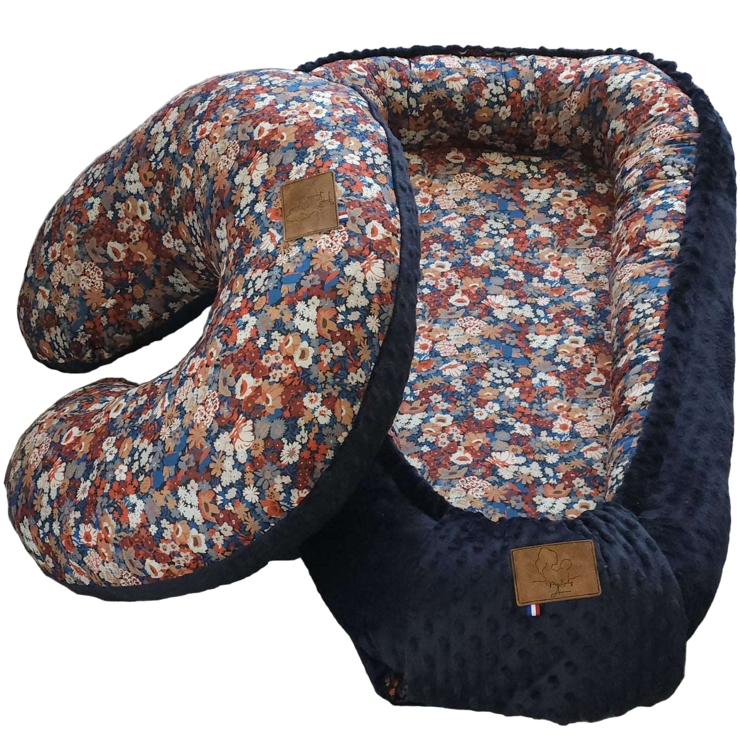 Réducteur de lit Liberty bleu marine My Baby Avenue