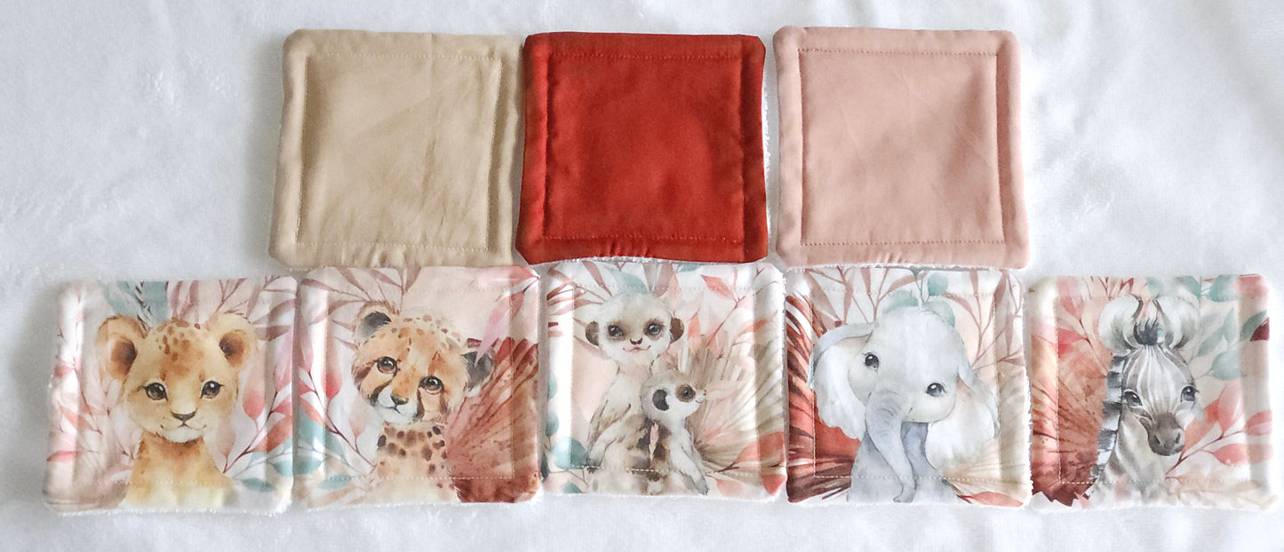 8 Lingettes bébé lavable My Baby Avenue