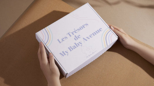 Coffret naissance My Baby Avenue - idée cadeau pour bébé et jeunes parents
