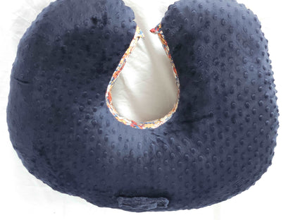 Coussin d'Allaitement Liberty Bleu Nuit My Baby Avenue