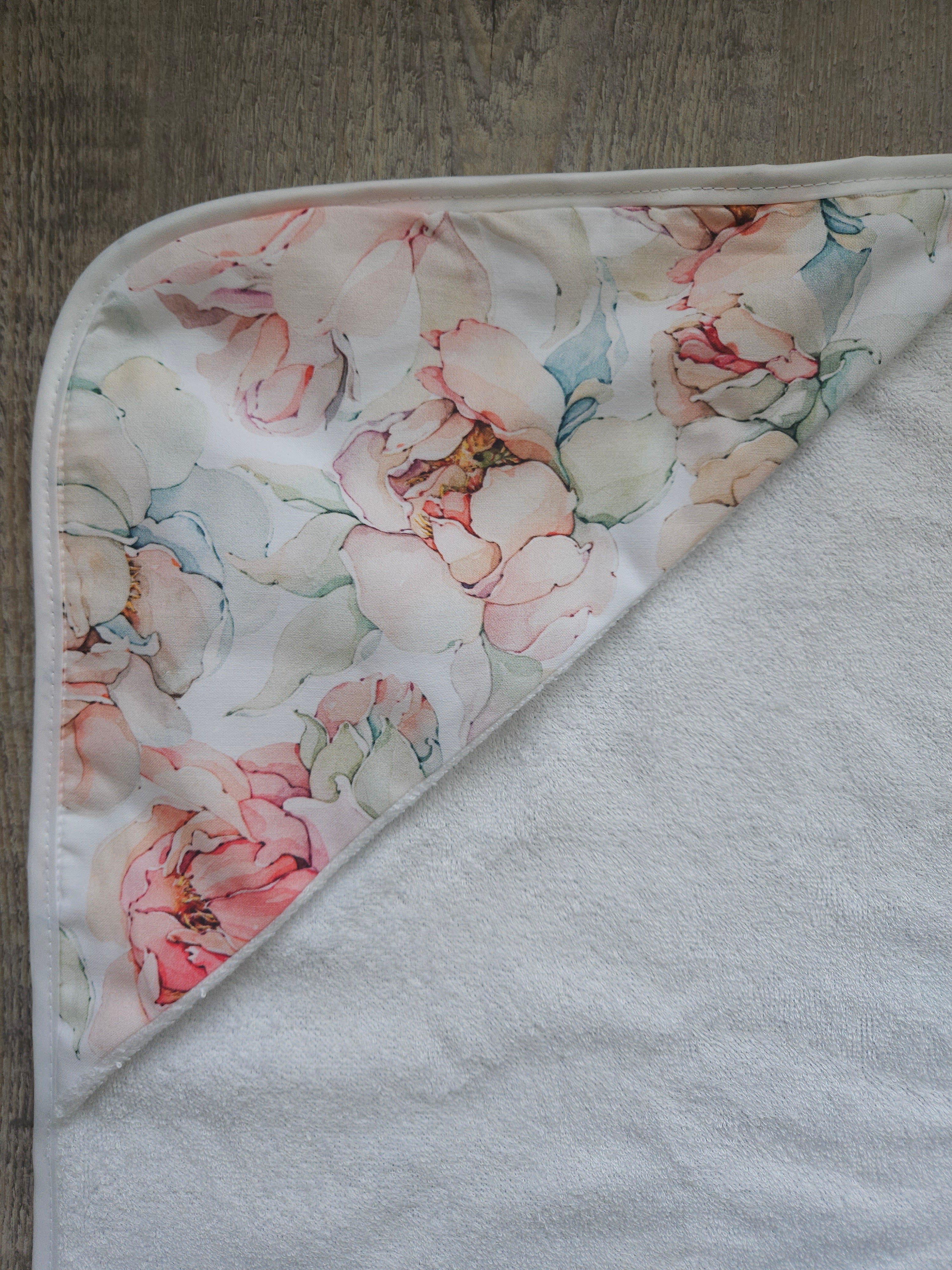 Cape de bain bébé Pivoine My Baby Avenue