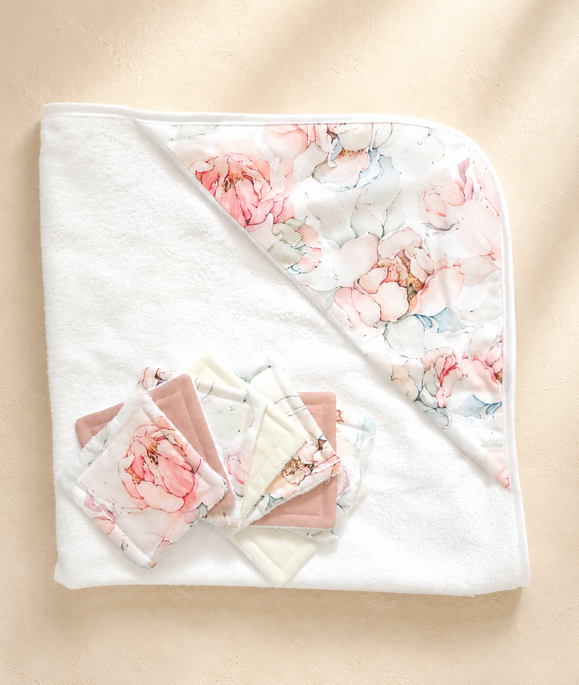 Cape de bain bébé – Collection Motifs