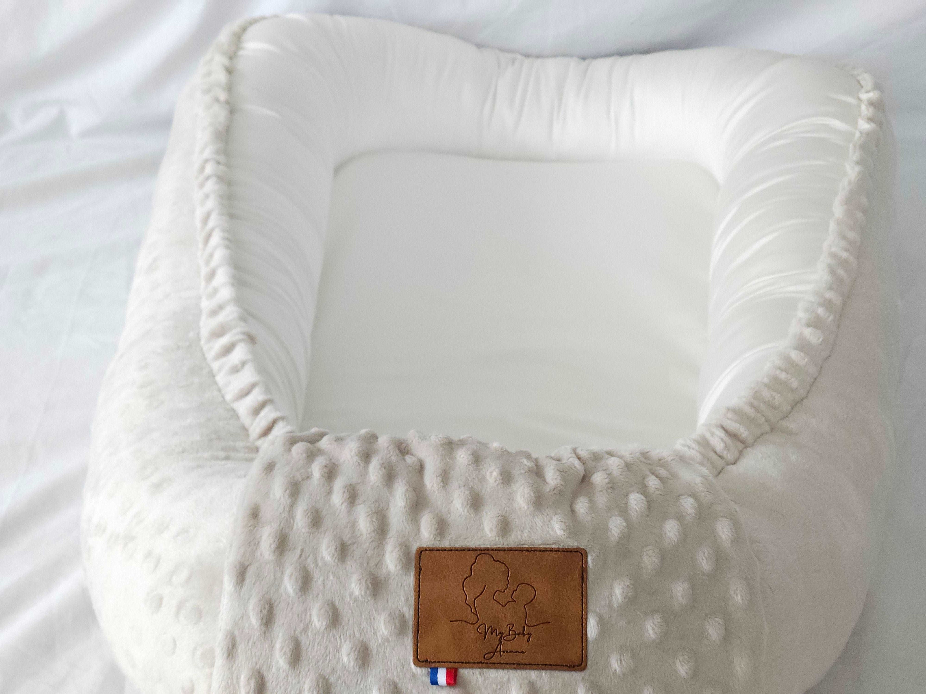Réducteur de lit beige sable – Collection Essentiels – My Baby Avenue