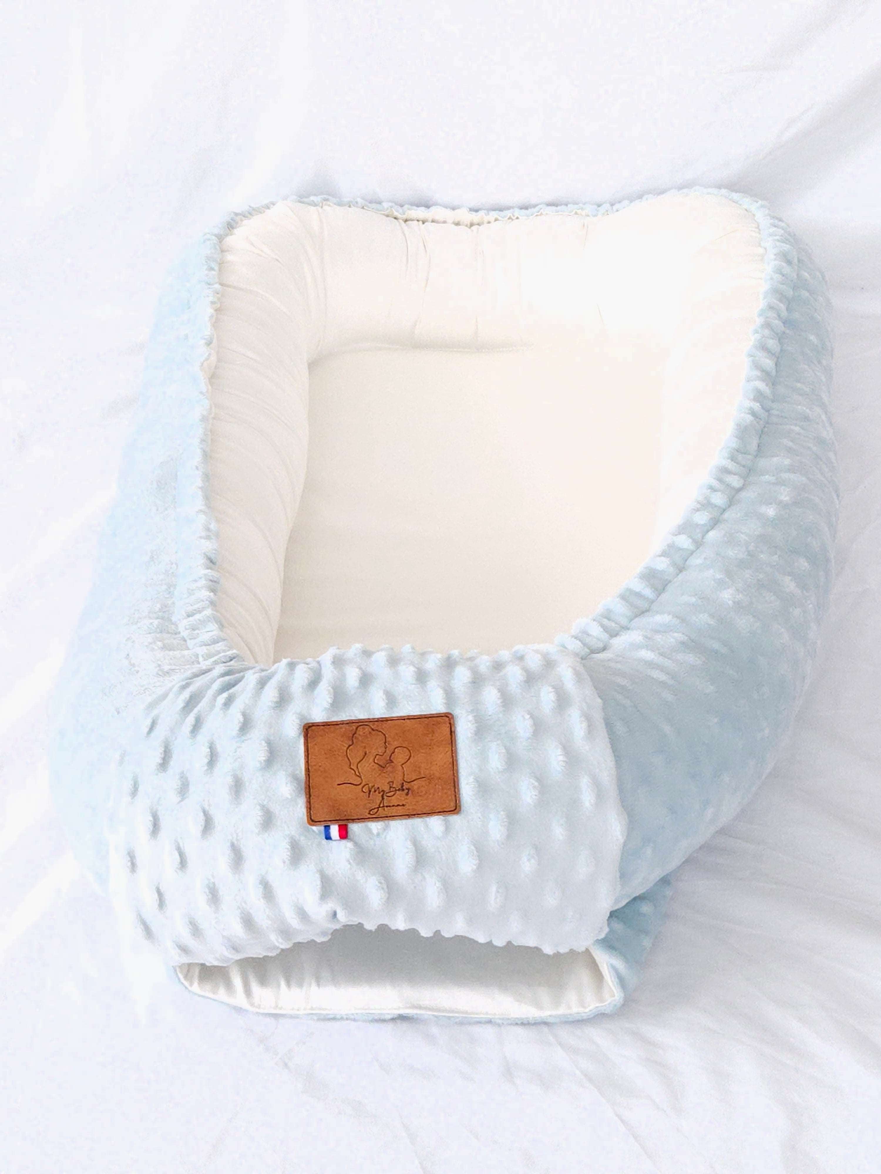 Réducteur de lit vert d’eau – Collection Essentiels – My Baby Avenue